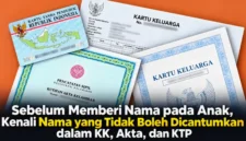 Sebelum Memberi Nama pada Anak, Kenali Nama yang Tidak Boleh Dicantumkan dalam KK, Akta, dan KTP. (Gambar: Ilustrasi AI)