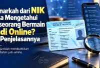 Benarkah dari NIK Bisa Mengetahui Seseorang Bermain Judi Online? Ini Penjelasannya. (Gambar: Ilustrasi AI)