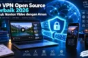 10 VPN Open Source Terbaik 2026 untuk Nonton Video dengan Aman. (Gambar: Ilustrasi AI)