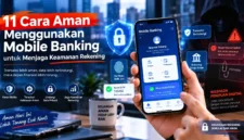 11 Cara Aman Menggunakan Mobile Banking untuk Menjaga Keamanan Rekening. (Gambar: Ilustrasi AI)