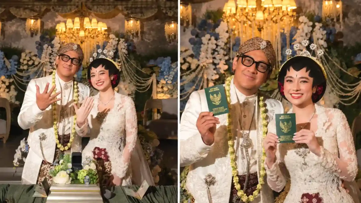 Andre Taulany dan Amanda Rigby Resmi Menikah, Pamer Cincin hingga Buku Nikah. (Foto: instagram/andreastaulany)