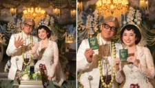 Andre Taulany dan Amanda Rigby Resmi Menikah, Pamer Cincin hingga Buku Nikah. (Foto: instagram/andreastaulany)