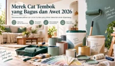 10 Merek Cat Tembok yang Bagus dan Awet 2026, Lengkap dengan Kisaran Harganya. (Gambar: Ilustrasi AI)