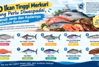 10 Ikan Tinggi Merkuri yang Perlu Diwaspadai, Kenali Jenis dan Kadarnya Sebelum Konsumsi. (Gambar: Ilustrasi AI)