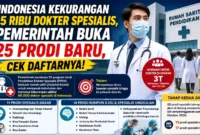 Indonesia Kekurangan 65 Ribu Dokter Spesialis, Pemerintah Buka 25 Prodi Baru, Cek Daftarnya. (Foto: Ilustrasi AI)