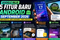 Google Rilis 5 Fitur Baru Android September 2026, Ada Motion Assist untuk Kurangi Mabuk Kendaraan. (Gambar: Ilustrasi AI)