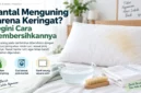 Bantal Menguning karena Keringat? Begini Cara Membersihkannya. (Gambar: Ilustrasi AI)