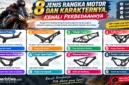8 Jenis Rangka Motor dan Karakternya, Kenali Perbedaannya. (Gambar: Ilustrasi AI)