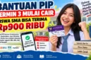 Bantuan PIP Termin 3 Mulai Cair, Siswa SMA Berpeluang Terima Rp900 Ribu. (Gambar Ilustrasi: chatgpt AI) 