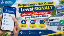 Perpanjang STNK Online Lewat SIGNAL? Hindari 3 Kesalahan yang Bisa Bikin Gagal. (Gambar: Ilustrasi AI)