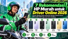 7 Rekomendasi HP Murah untuk Driver Online 2026, Cocok Dipakai Kerja Seharian. (Foto: Ilustrasi AI)