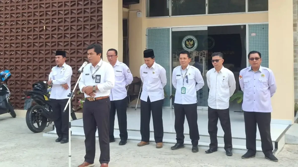 Kemenag Kerinci Siapkan Dua Madrasah per Jenjang untuk Penilaian Sekolah Sehat. (Foto: kemenagkerinci)