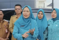 Ketua Tim Penggerak PKK Kota Sungai Penuh, Sri Kartini Alfin. (Foto: Desi Hermila/rri)