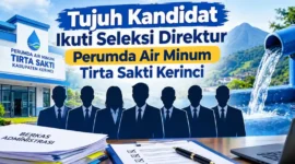 Tujuh Kandidat Ikuti Seleksi Direktur Perumda Air Minum Tirta Sakti Kerinci. (Gambar: Ilustrasi AI)