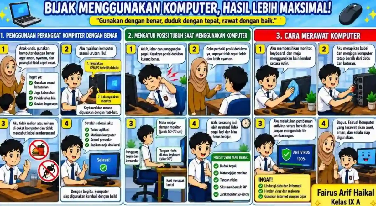 MTsN 6 Kerinci Terapkan Pembelajaran Informatika lewat Komik Edukatif, Siswa Belajar Sambil Berkarya. (Gambar: mtsn6kerinci.mdrsh.id)