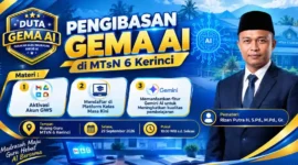 MTsN 6 Kerinci Gelar Pengimbasan GEMA AI untuk Perkuat Pembelajaran Digital. (Gambar: mtsn6kerinci.mdrsh)