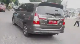 Razia Pajak di Kerinci Jaring Mobil Dinas PUPR Sungai Penuh, Tunggakan Capai Lima Tahun. (Foto: Tribun Jambi/Herupitra)