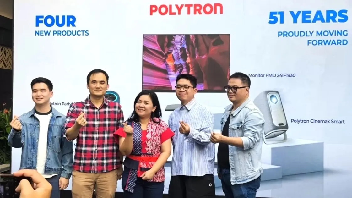 Rayakan 51 Tahun, Polytron Luncurkan 3 Produk Baru, Ada AC yang Bisa Dikontrol dengan Suara. (Foto: Zayanul/jakarta.suaramerdeka)