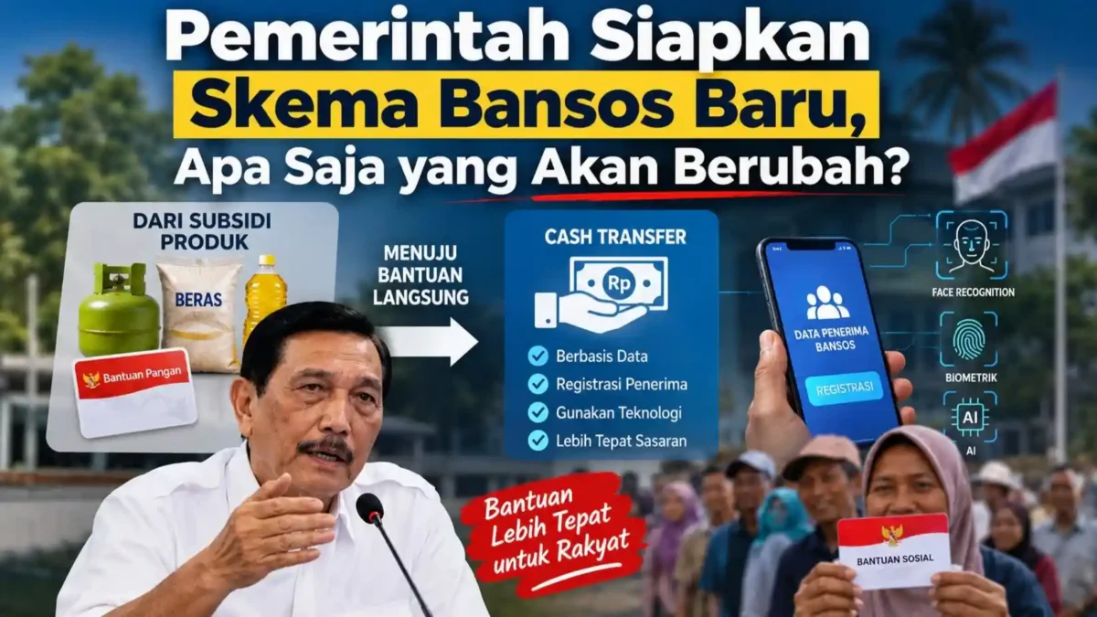 Pemerintah Siapkan Skema Bansos Baru, Apa Saja yang Akan Berubah? (Gambar: Ilustrasi AI)