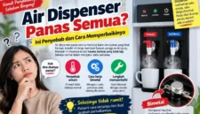 Air Dispenser Panas Semua? Kenali Penyebab dan Cara Memperbaikinya. (Gambar: Ilustrasi AI)