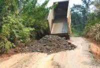 Jalan Desa Rasau dan Selango Merangin Mulai Diperbaiki, Akses Warga Mulai Lancar. (Foto: meranginkab)