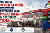 Daftar Harga BBM Pertamina se-Indonesia 1 September 2026, Pertamax Turbo dan Dex Series Naik. (Foto: Ilustrasi AI)