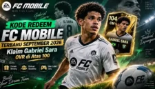 Kode Redeem FC Mobile Terbaru September 2026, Klaim Gabriel Sara OVR di Atas 100. (Gambar: Ilustrasi AI)