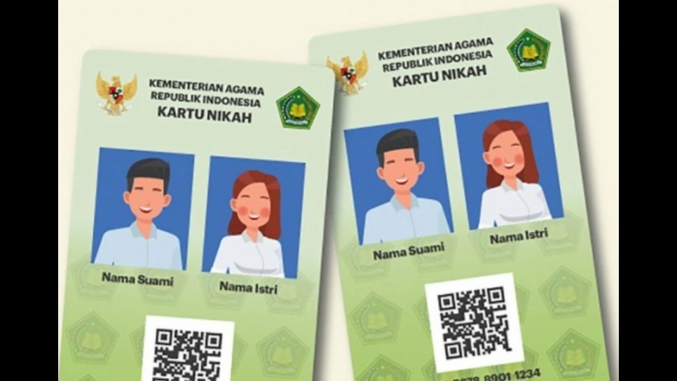 Cara Mendapatkan Kartu Nikah Digital Lewat Simkah, Ini Syarat dan Langkahnya. (Gambar Ilustrasi: kemenag)