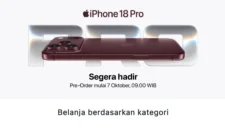Jangan Ketinggalan, Besok Mulai Pre-Order iPhone 18 Pro! (Foto: Hello Store/Blibli)