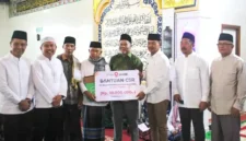 Pembangunan Jalan Sungai Tutung–Pungut Mulai Dikerjakan, Warga Diminta Mengawal. (Foto: jambi.tribunnews)