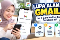 Lupa Alamat Gmail? Ini 3 Cara Melihat Email Sendiri di HP. (Gambar: Ilustrasi AI)