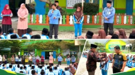 MTsN 6 Kerinci Gelar Pelepasan Peserta OMI Cabang IPA ke Tingkat Provinsi Disertai Pengalungan ID Card. (Foto: mtsn6kerinci.mdrsh.id)