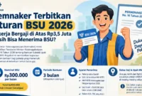 Kemnaker Terbitkan Aturan BSU 2026, Pekerja Bergaji di Atas Rp3,5 Juta Masih Bisa Menerima BSU? (Gambar: Ilustrasi AI)
