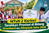 MTsN 2 Kerinci Torehkan Prestasi di Bidang Drumband dan Olimpiade Sains 2026. (Gambar: Ilustrasi AI)