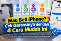 Mau Beli iPhone? Cek Garansinya dengan 4 Cara Mudah Ini. (Gambar: Ilustrasi AI)
