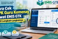 Cara Cek NPK Guru Kemenag Lewat EMIS GTK, Ikuti Langkah-Langkahnya. (Gambar: Ilustrasi AI)