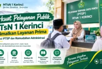 Perkuat Pelayanan Publik, MTsN 1 Kerinci Optimalkan Layanan Prima melalui PTSP dan Kemudahan Administrasi. (Gambar: Ilustrasi AI)
