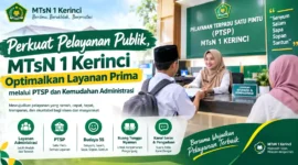 Perkuat Pelayanan Publik, MTsN 1 Kerinci Optimalkan Layanan Prima melalui PTSP dan Kemudahan Administrasi. (Gambar: Ilustrasi AI)