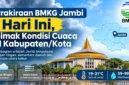 Prakiraan BMKG Jambi Hari Ini, Simak Kondisi Cuaca 11 Kabupaten/Kota. (Gambar: Ilustrasi AI)