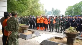 Jambi Kerahkan 146 Personel Satgas Karhutla, Kawasan Hutan Jadi Prioritas. (Foto: jambi.tribunnews)