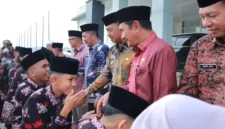 Monadi Lepas 78 Anggota Kafilah Kerinci ke MTQH ke-55 Jambi, Andalkan Talenta Lokal. (Foto: jambi.tribunnews)