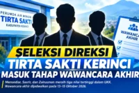 Seleksi Direksi Tirta Sakti Kerinci Masuk Tahap Wawancara Akhir, Ini Tiga Nama Pesertanya. (Gambar: Ilustrasi AI)