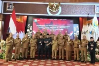 Al Haris Lantik 13 Pejabat Eselon II Pemprov Jambi. (Foto: jambiekspres.disway)