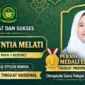 Siswi MAN 1 Kerinci Fera Syntia Melati Raih Emas OSPN Kimia, Melaju ke Nasional. (Foto: man1kerinci.mdrsh)