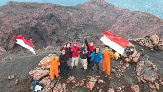 TNKS Buka Kembali Pendakian Gunung Kerinci, Ini Aturannya. (Foto: Dimas Sanjaya/detik)